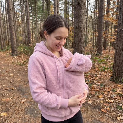Capcarry Fleece Hoodie for Two