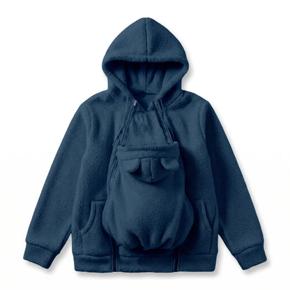 Capcarry Fleece Hoodie for Two