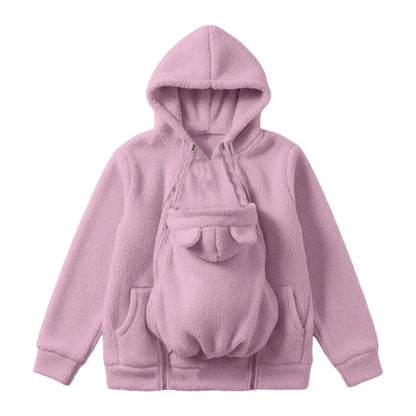 Capcarry Fleece Hoodie for Two